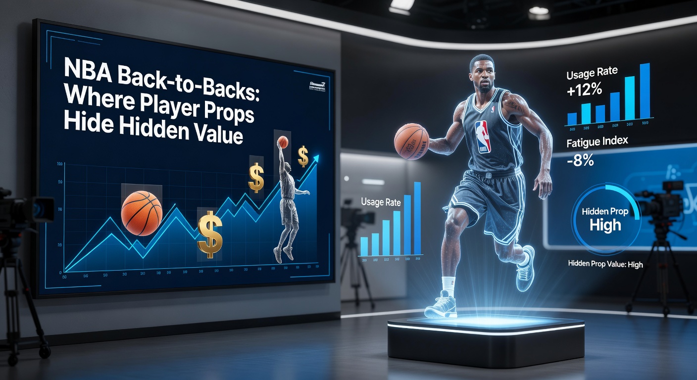 Close-up of an NBA player checking his stats on a tablet during a back-to-back, emphasizing prop bet analysis